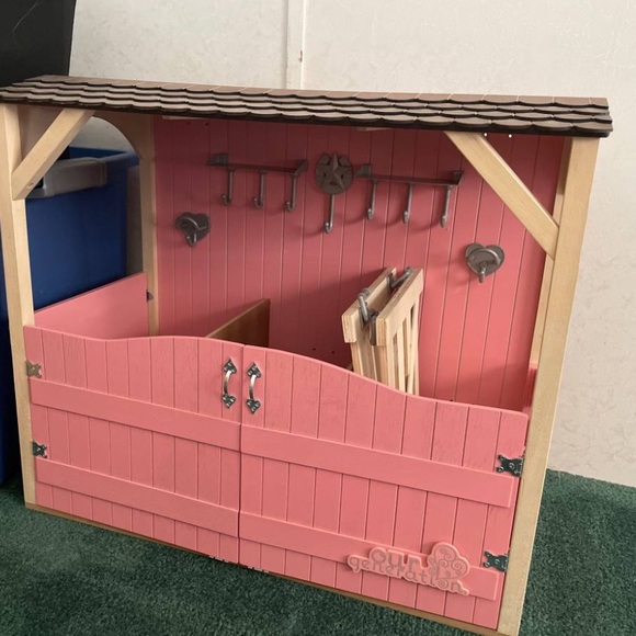 Our generation stable (includes saddles and added accessories) - Picture 3 of 3